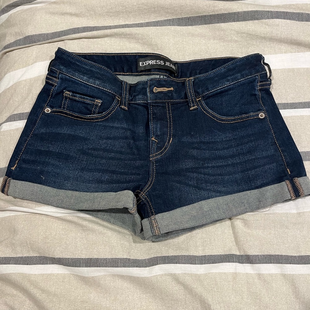 Express Denim Shorts